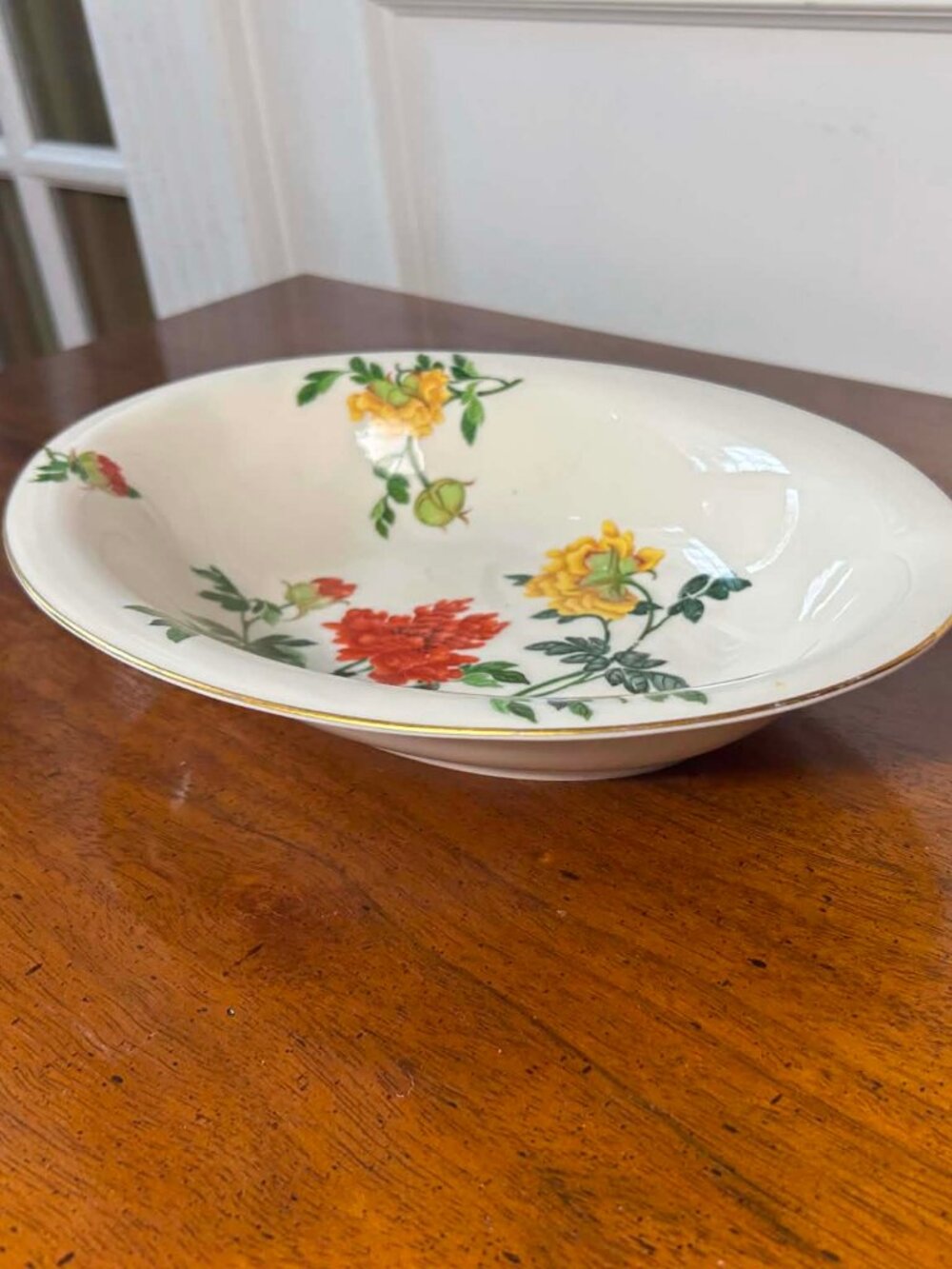 Castleton China floral oval vegetable bowl - Picture 4 of 10